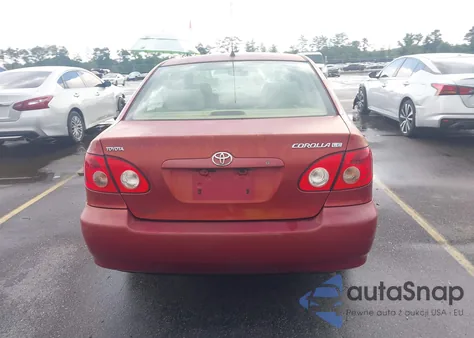 2005 Toyota Corolla Le z USA, uszkodzony, nr VIN JTDBR32E652064743